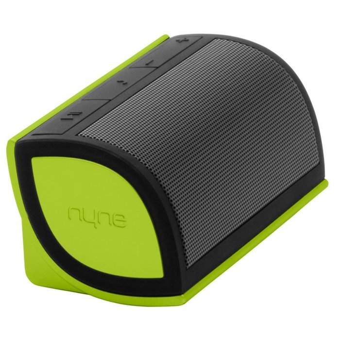 NYNE Multimedia Inc Mini Portable Bluetooth Speaker (White/Purple) N10