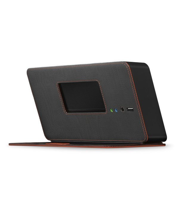 Bayan Audio Soundbook X3 Wireless Bluetooth Speaker (Black/Orange) N4