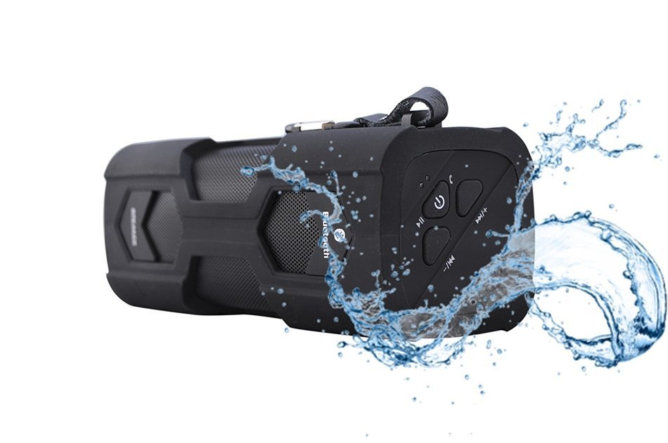 Wireless Speakers Bluetooth 4.0 by Acoustics Definition &reg; &ndash; Water Resistant/Portable/Shockproof with 10W Speaker...