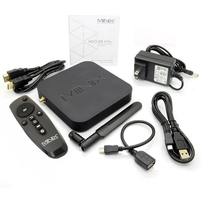 Minix NEO X8-h Plus (X8-h Plus) Smart Tv Box & Media Streaming Player;android 4.4 Kitkat,h.265 4k2k Ultra Hd Video... N5