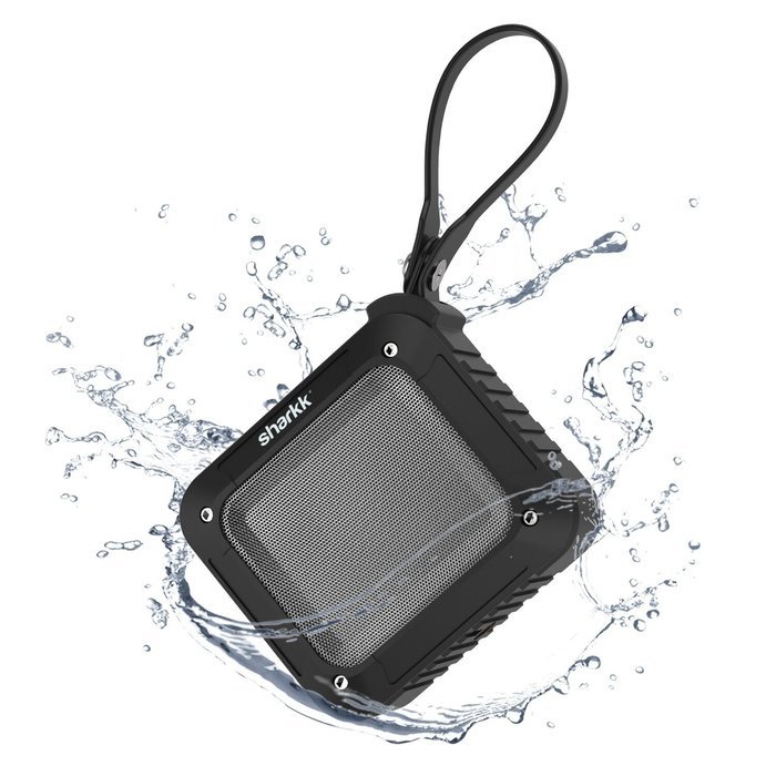 SHARKK Cube Waterproof Bluetooth Speaker 3W IPX5 Shower Speaker Wireless Portable Speaker