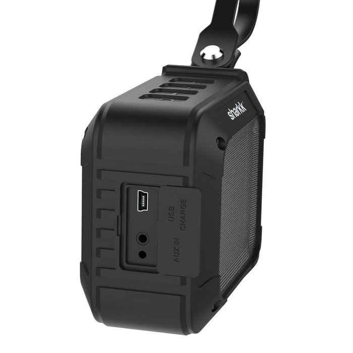 SHARKK Cube Waterproof Bluetooth Speaker 3W IPX5 Shower Speaker Wireless Portable Speaker N7