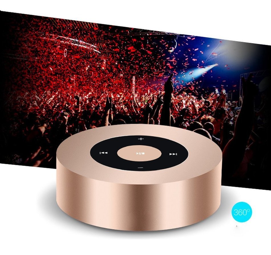 Geekercity&reg; Portable Bluetooth Speaker Mini Elegant Wireless Hi-Fi Bluetooth Speakers Support TF Card for iPad... N7