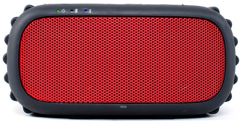 ECOXGEAR - ECOROX Rugged and Waterproof Wireless Bluetooth Speaker - Black N6