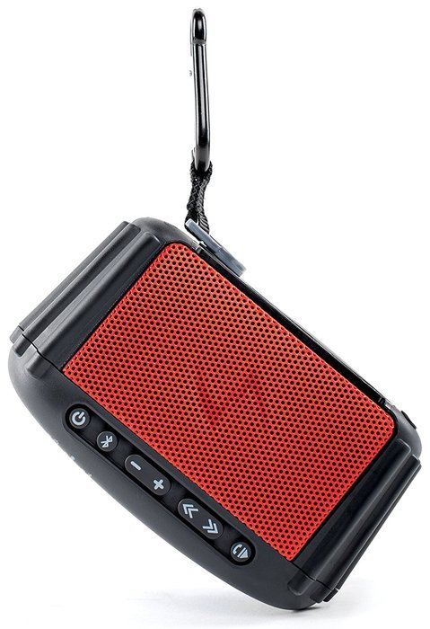 ECOXGEAR - ECOROX Rugged and Waterproof Wireless Bluetooth Speaker - Black N7