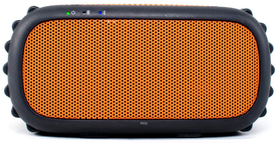 ECOXGEAR - ECOROX Rugged and Waterproof Wireless Bluetooth Speaker - Black N11