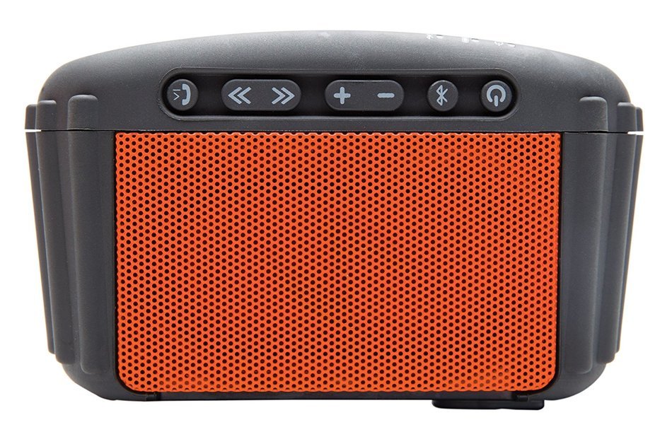 ECOXGEAR - ECOROX Rugged and Waterproof Wireless Bluetooth Speaker - Black N12