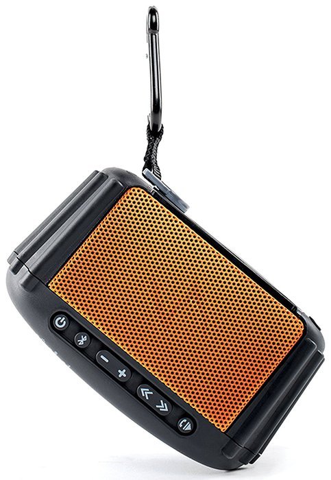 ECOXGEAR - ECOROX Rugged and Waterproof Wireless Bluetooth Speaker - Black N13