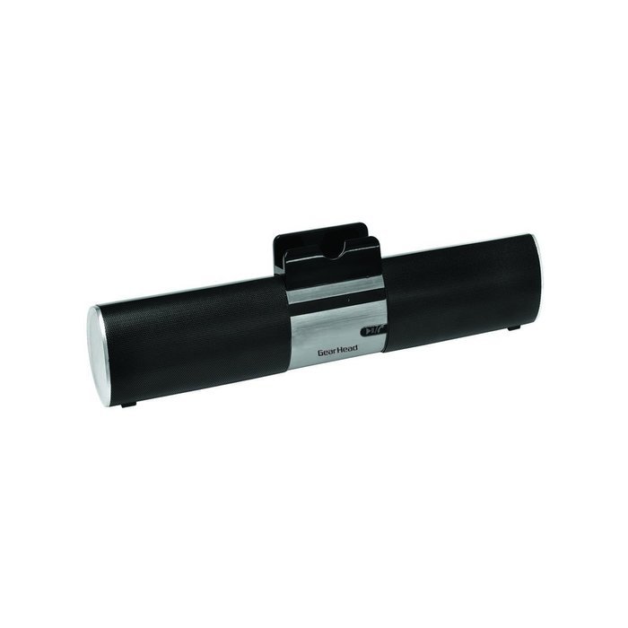 Gear Head Wireless Speaker for Smartphones & Tablets - Retail Packaging - Black N7