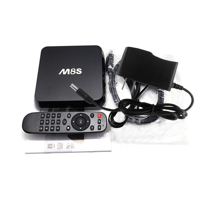 Andoer M8S Android 4.4 TV Box Amlogic S812 Quad Core Cortex-A9 2G / 8G XBMC DLNA Miracast Airplay Bluetooth 4.0... N7