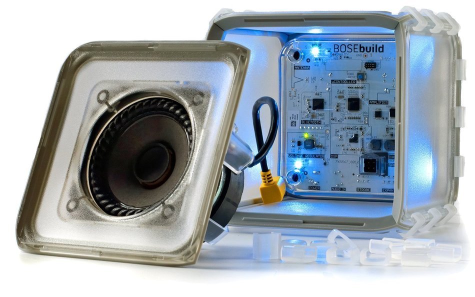 BOSEbuild Speaker Cube - A Build-it-yourself Bluetooth Speaker for Kids