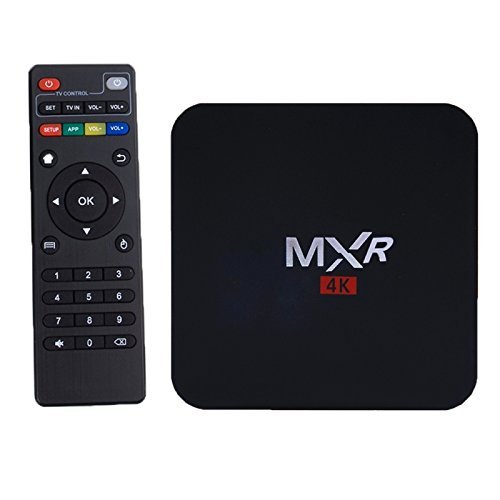 Generic MXR 4K OTT Smart Android TV Box with Remote Control, Android 4.4 Quad Core Cortex-A7, RAM: 1GB, ROM: 8GB...