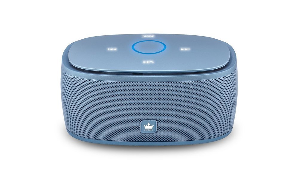 KinGone K5 Bluetooth Speaker with TF Car MP3 Player and Handsfree - 360-degree and Both of Top & Bottom Surround...