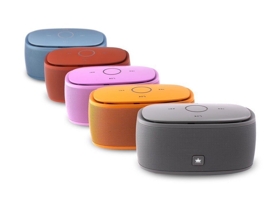 KinGone K5 Bluetooth Speaker with TF Car MP3 Player and Handsfree - 360-degree and Both of Top & Bottom Surround... N2