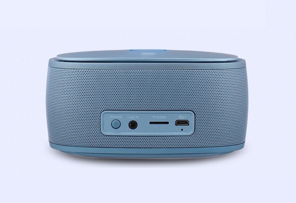 KinGone K5 Bluetooth Speaker with TF Car MP3 Player and Handsfree - 360-degree and Both of Top & Bottom Surround... N6