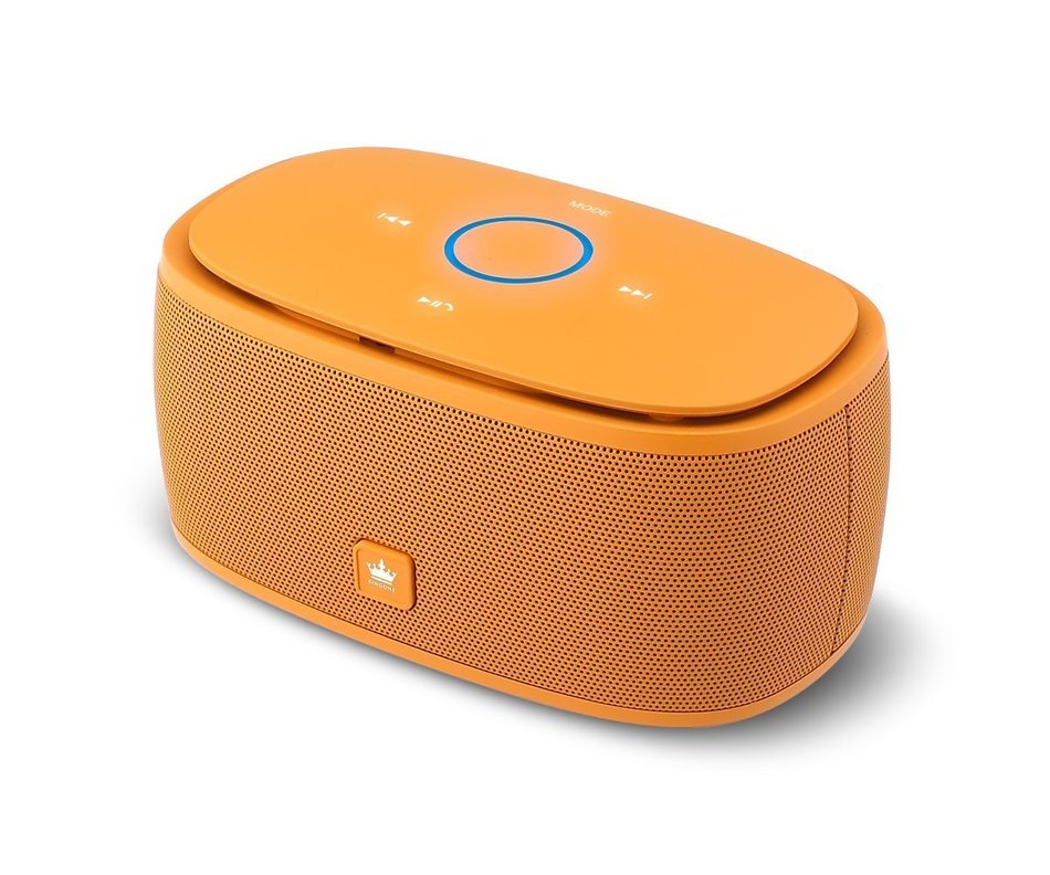 KinGone K5 Bluetooth Speaker with TF Car MP3 Player and Handsfree - 360-degree and Both of Top & Bottom Surround... N7