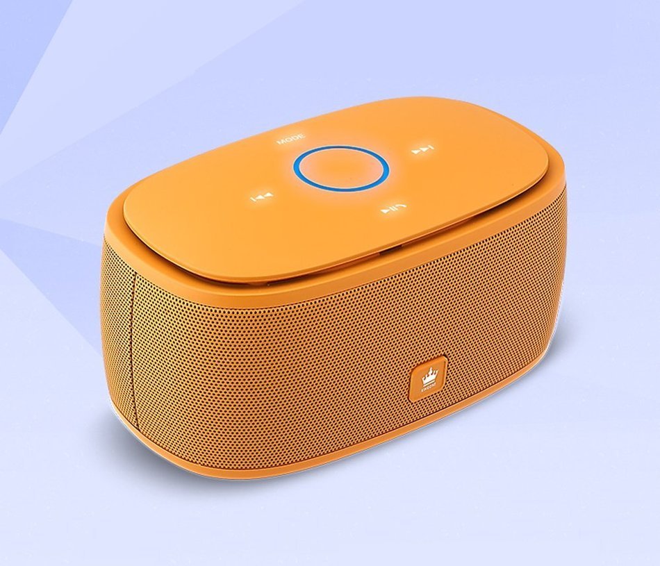 KinGone K5 Bluetooth Speaker with TF Car MP3 Player and Handsfree - 360-degree and Both of Top & Bottom Surround... N21