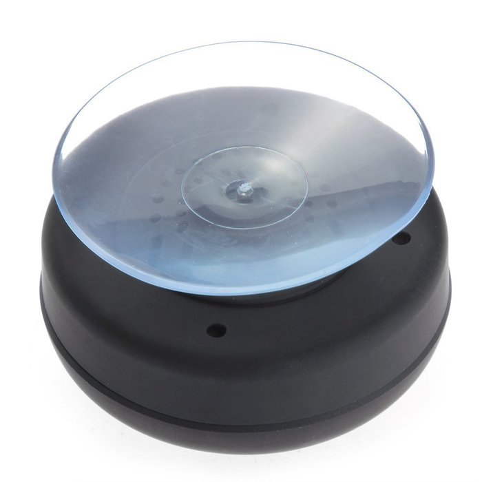 Hipipooo Portable Mini HIFI Waterproof Shower Pool Wireless Bluetooth Speaker Handsfree with Mic (Black) N4
