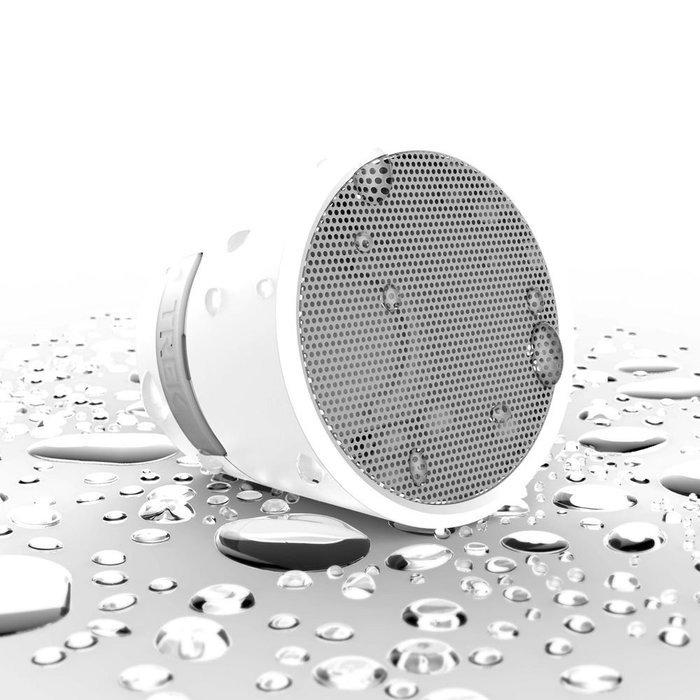 TDK Life On Record A08 TREK Mini Wireless Bluetooth Weather Resistant Portable Speaker - White N3