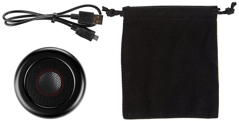 AmazonBasics Micro Bluetooth Speaker - Black N6