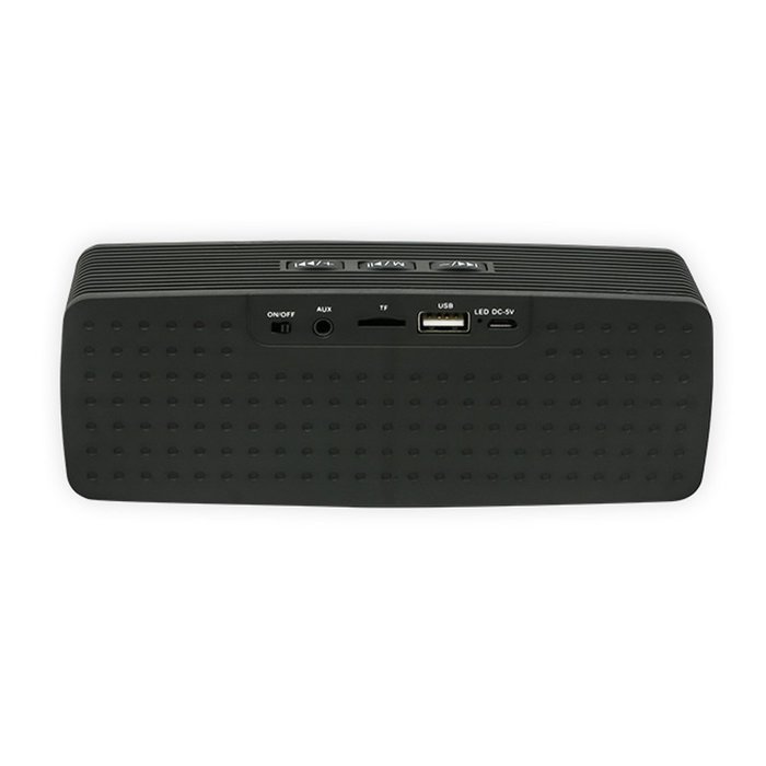 CiDoss Newest 2016 4-In-1 Mini Portable Bluetooth, Dual Wireless Speakers with Ultra Bass,Black N6