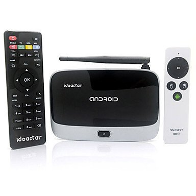 Ideastar BX09 Quad-Core Android 4.2.2 Mini PC Google TV Player 2GB RAM 8GB ROM RC9 Air Mouse
