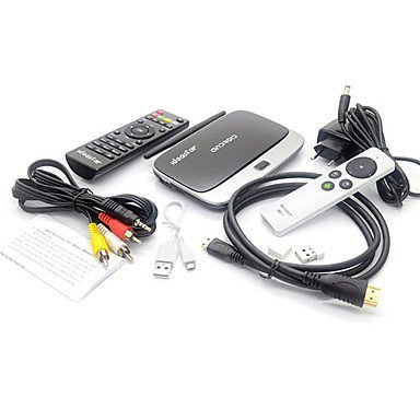 Ideastar BX09 Quad-Core Android 4.2.2 Mini PC Google TV Player 2GB RAM 8GB ROM RC9 Air Mouse N5