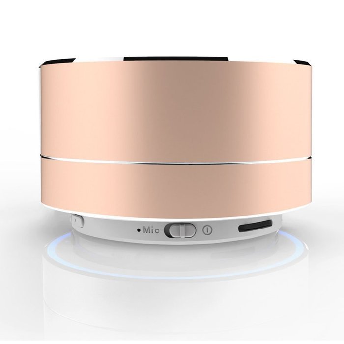 BOOMER VIVI Bluetooth Speakers With Subwoofer B19 Mini Compact Wireless Speaker With LED Light Hi-Fi Quality Sound... N2