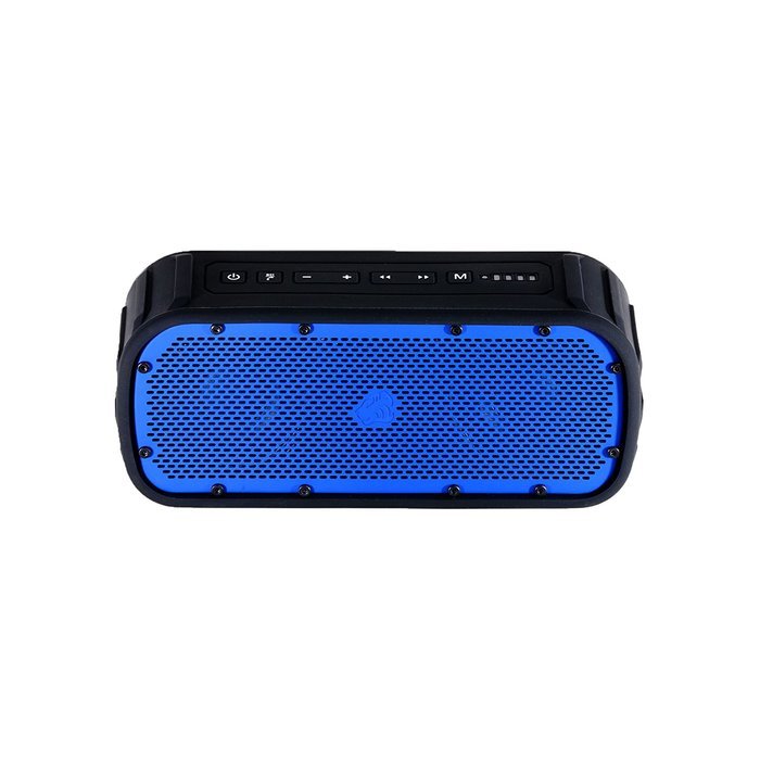 Timo Corbett I, TM-BT003-2015A-BU, Rugged and Waterproof Wireless Bluetooth Speaker (Blue)
