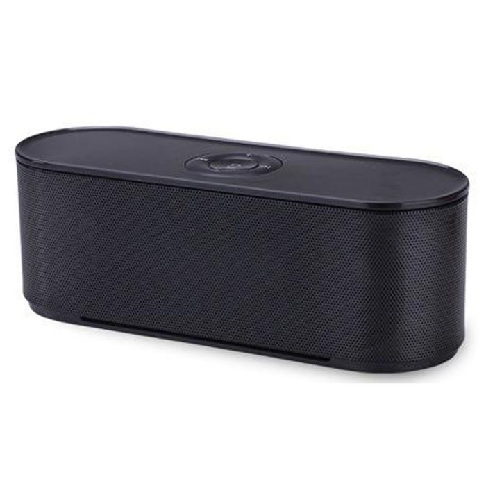 Bluetooth Speaker, Mega Bass Wireless Portable Stereo Speaker + FM Radio Player w/ MicroSD Card Slot & Microphone...
