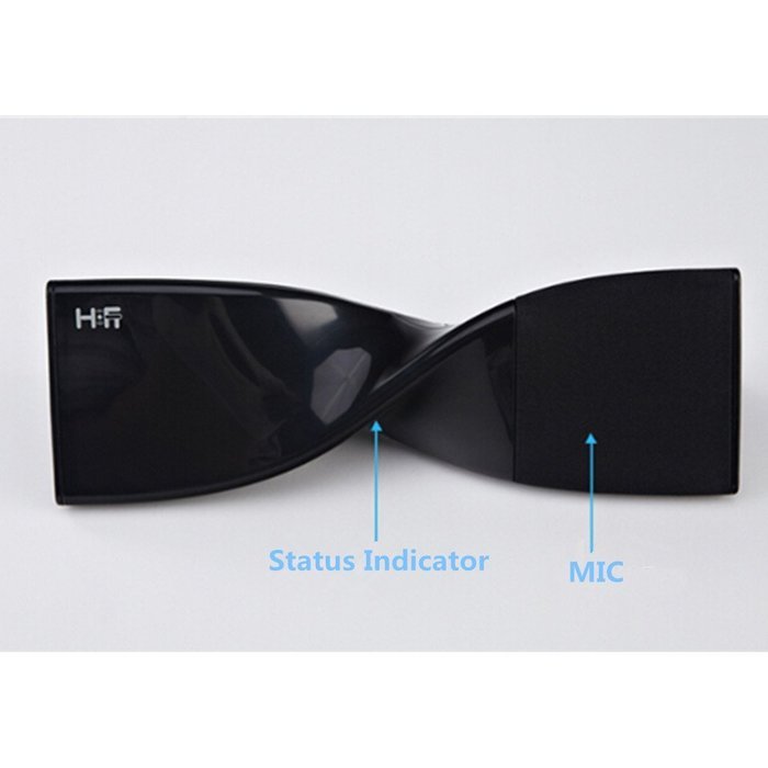 Bluetooth Speaker, Wireless Stereo Speaker with 5W Speaker Enhanced Bass Resonator, Portable & Rechargeable, with... N4