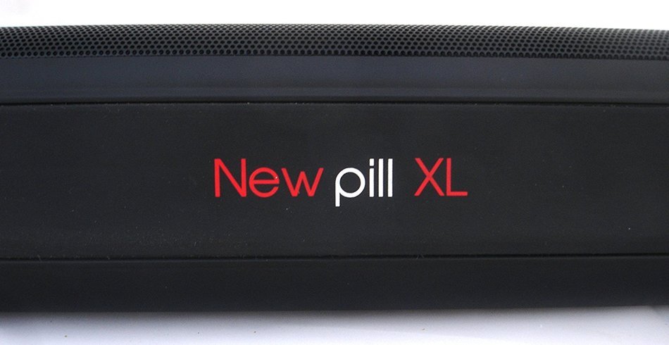 Portable Bluetooth Wireless Music Player or Speaker with HD Quality Sound (New Pill XL) RED N2