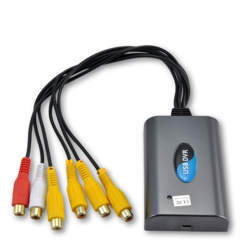 BW Super USB DVR (4 Video + 2 Audio Channels) - Grey