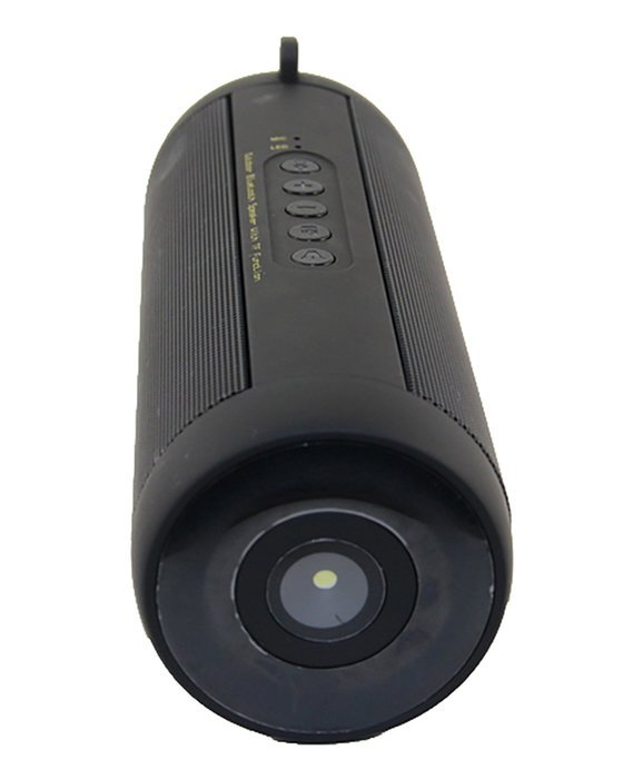 iHaus4u Waterproof Bluetooth Speakers with LED Lamp, Subwoofer Handsfree Built-In Microphone & Playback Controls... N3