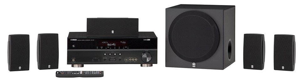 Yamaha YHT-495BL Complete 5.1-Channel Home Theater System (Discontinued by Manufacturer)
