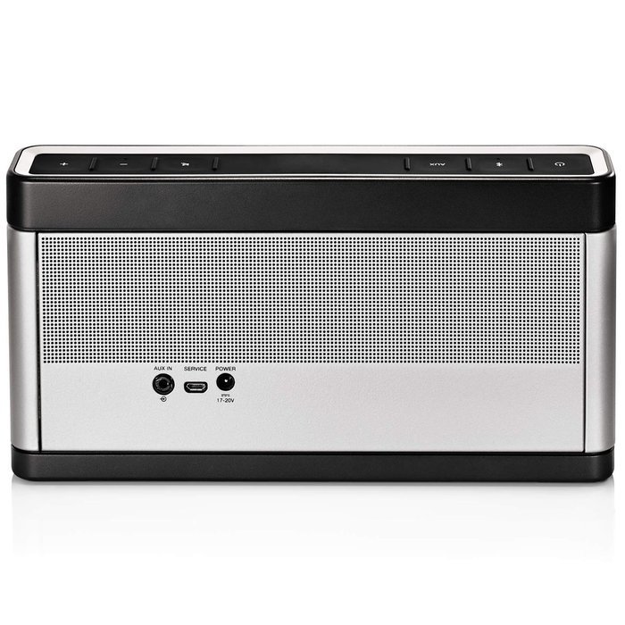 Bose SoundLink III Bluetooth Speaker with Soft Cover Bundle (Gray) N4