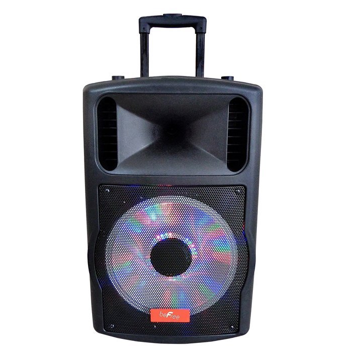 beFree Sound 12" Bluetooth Portable Speaker with USB and SD Inputs