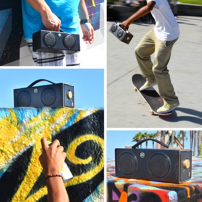 GOgroove BlueSYNC BXL Portable Bluetooth Rechargeable Speaker with NFC Tech - Works With Apple iPhone 6 , Samsung... N3