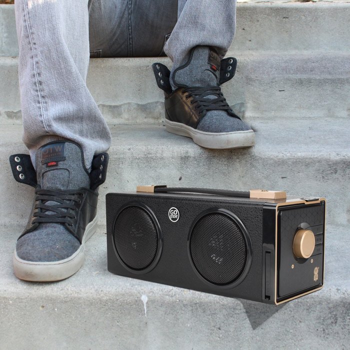 GOgroove BlueSYNC BXL Portable Bluetooth Rechargeable Speaker with NFC Tech - Works With Apple iPhone 6 , Samsung... N4