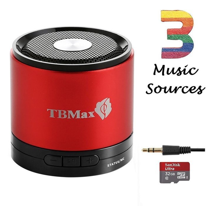 TBMax M7 Bluetooth Wireless Speaker Super Bass, Portable mini Bluetooth