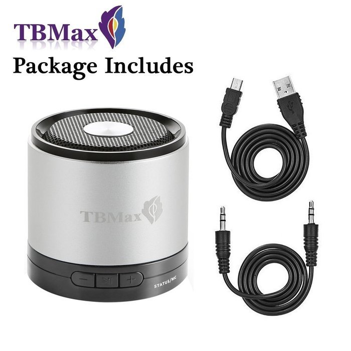 TBMax M7 Bluetooth Wireless Speaker Super Bass, Portable mini Bluetooth Speaker Speakerphone - Compact Small Size... N17