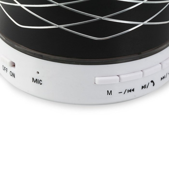 Bluetooth Speakers, Wireless Portable Surround Stereo Speaker with Mic and LED Light, Support FM TF Card and U... N5