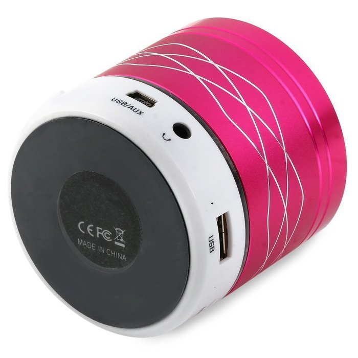Bluetooth Speakers, Wireless Portable Surround Stereo Speaker with Mic and LED Light, Support FM TF Card and U... N11