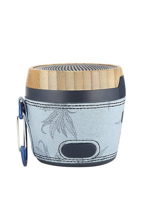 House of Marley EM-JA007-NV Chant Mini BT Portable Wireless Bluetooth Speaker, Navy N12