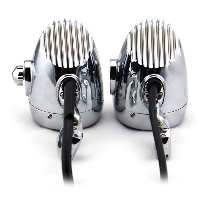 Familyus Waterproof Premium 3" Aluminum Bullet Shape Bluetooth Motorcycle Helmet Speakers Stytem Stereo Radio,... N3