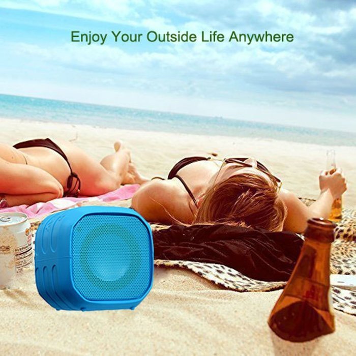 Portable Wireless Bluetooth Speaker - Ultra Rugged Design - Water Resistant and Shockproof - NFC Tap & Play Technology... N5