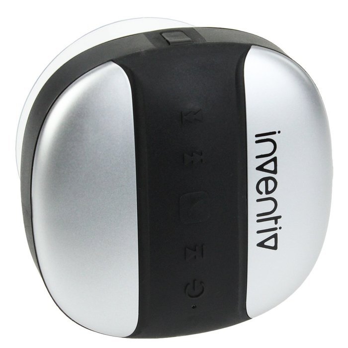 Inventiv SP100 Bluetooth Shower Speaker Waterproof Portable Wireless, Suction Cup /Microphone / Control Buttons... N13