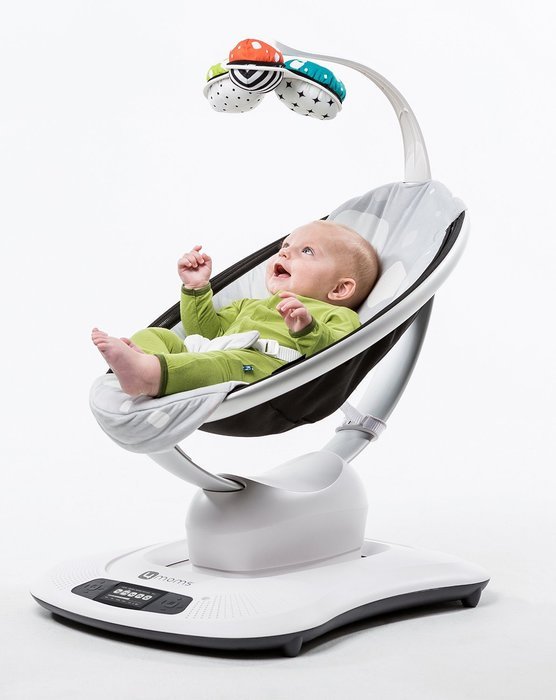 4moms, mamaRoo, Baby Swing, Black Classic N4