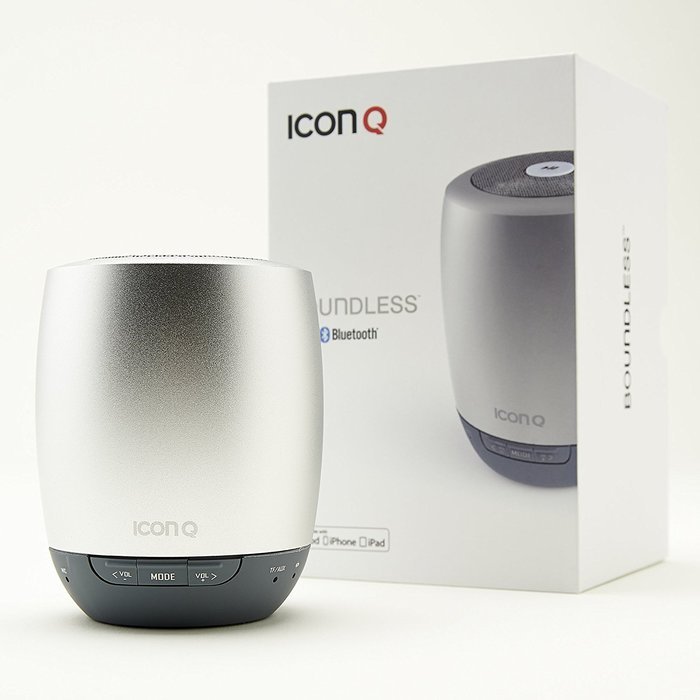 Icon Q - Boundless S2 Bluetooth v2.1 Speaker with Microphone - Black - QBS620 N23