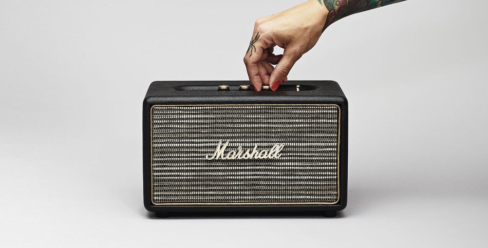 Marshall Acton M-ACCS-10126 Acton Speaker, Black N2